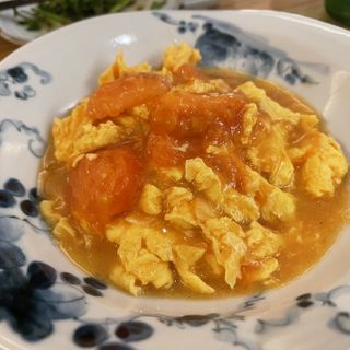 フレッシュトマトと卵の炒め(希須林 青山 （キスリン）)