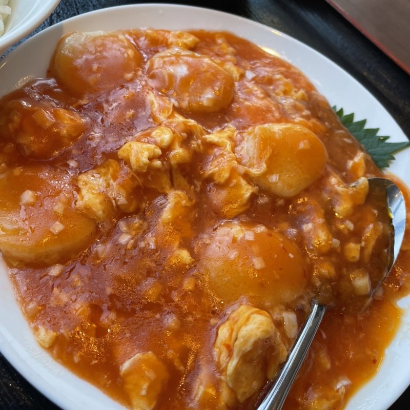 ホタテと玉子のチリソース(梅蘭 イオンモール東久留米店 )