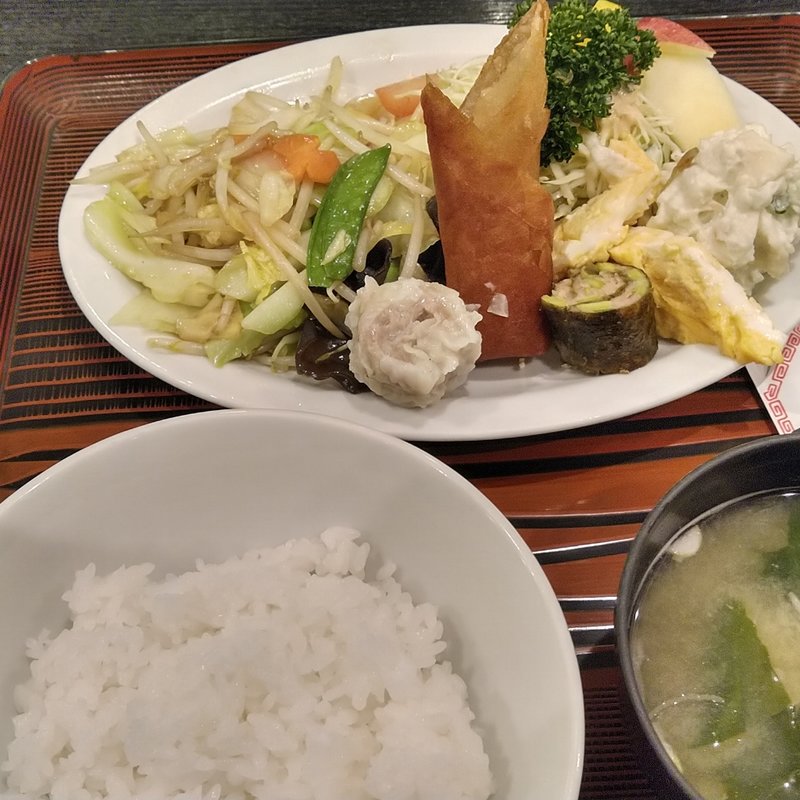 中華ランチ定食(萬寿山 )