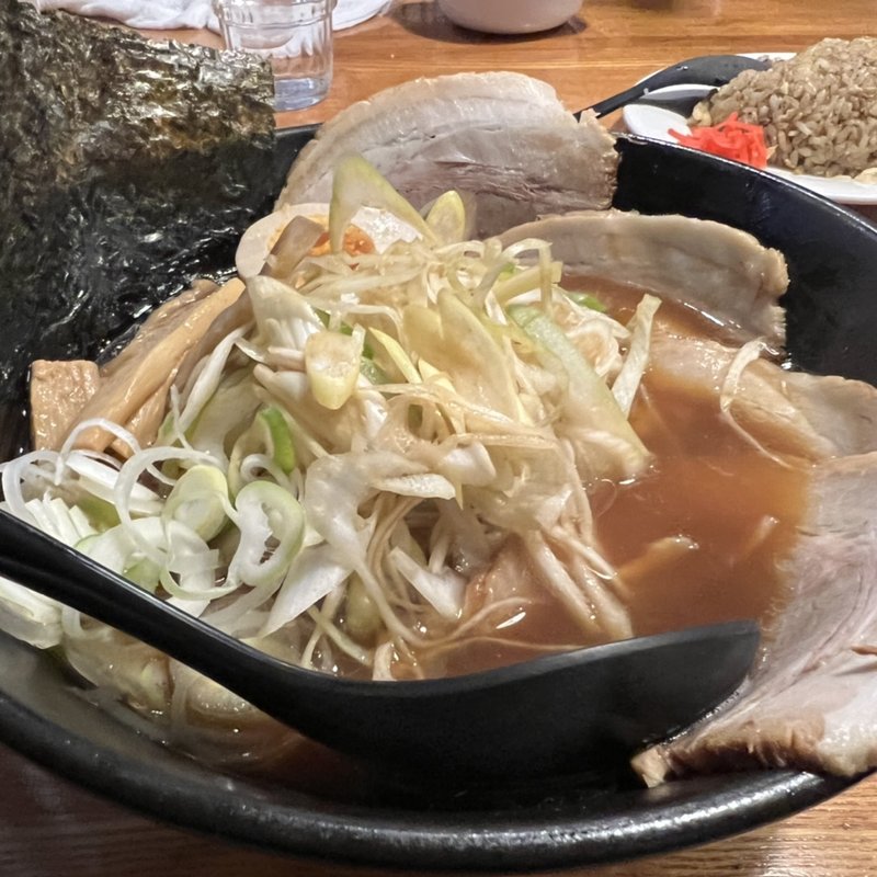 ネギチャーシューメン(北海道らーめん 月形)