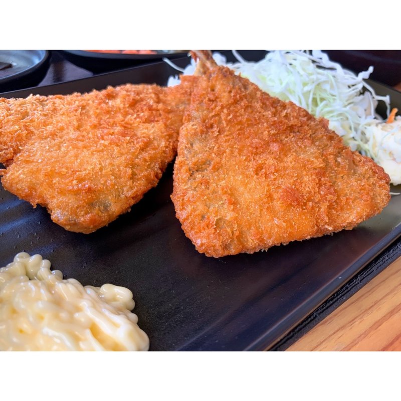 アジフライ(湊川大食堂)