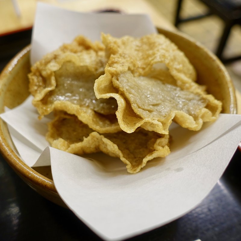 宇和島じゃこ天(熟成うどん 麺屋清兵衛)