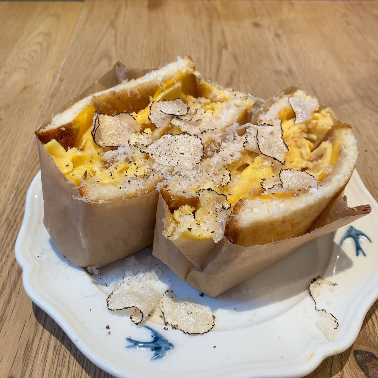 トリュフオムレツサンド(つばめパン&Milk 名駅店)の口コミ一覧