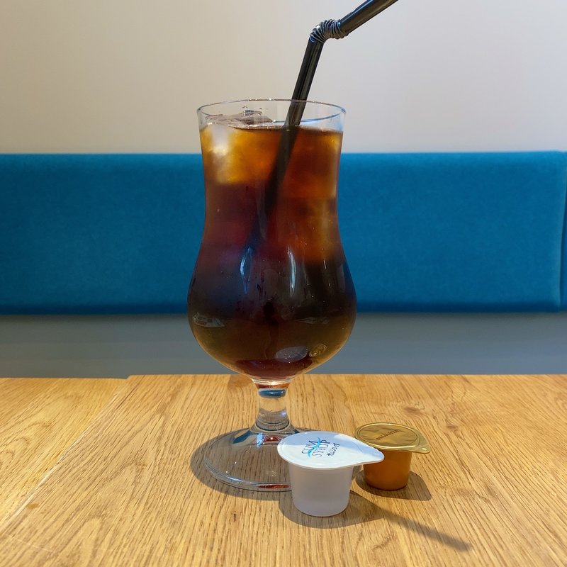 水出しアイスコーヒー(つばめパン&Milk 名駅店)