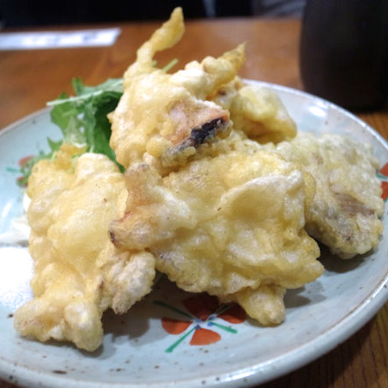 たこの天ぷら(やまに )