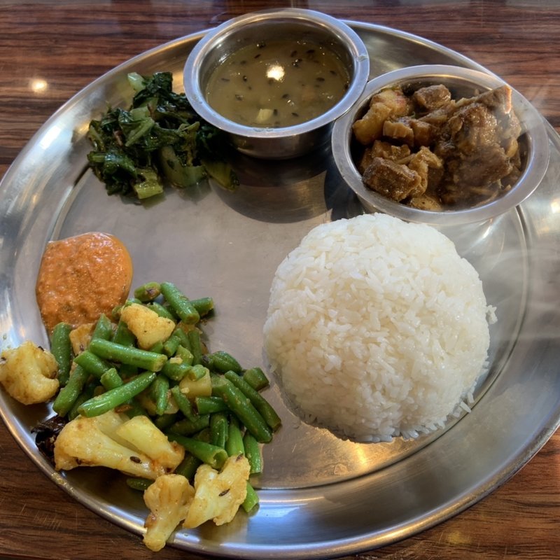 カレーセット　Aセット(ハングアウト)