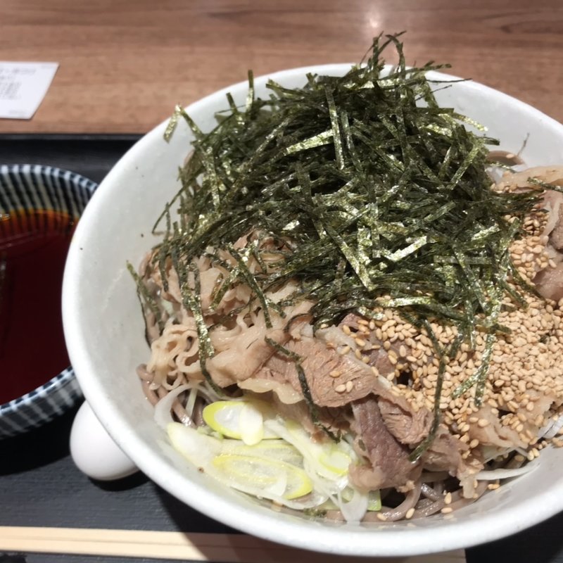 肉そば(そば 俺のだし GINZA5)