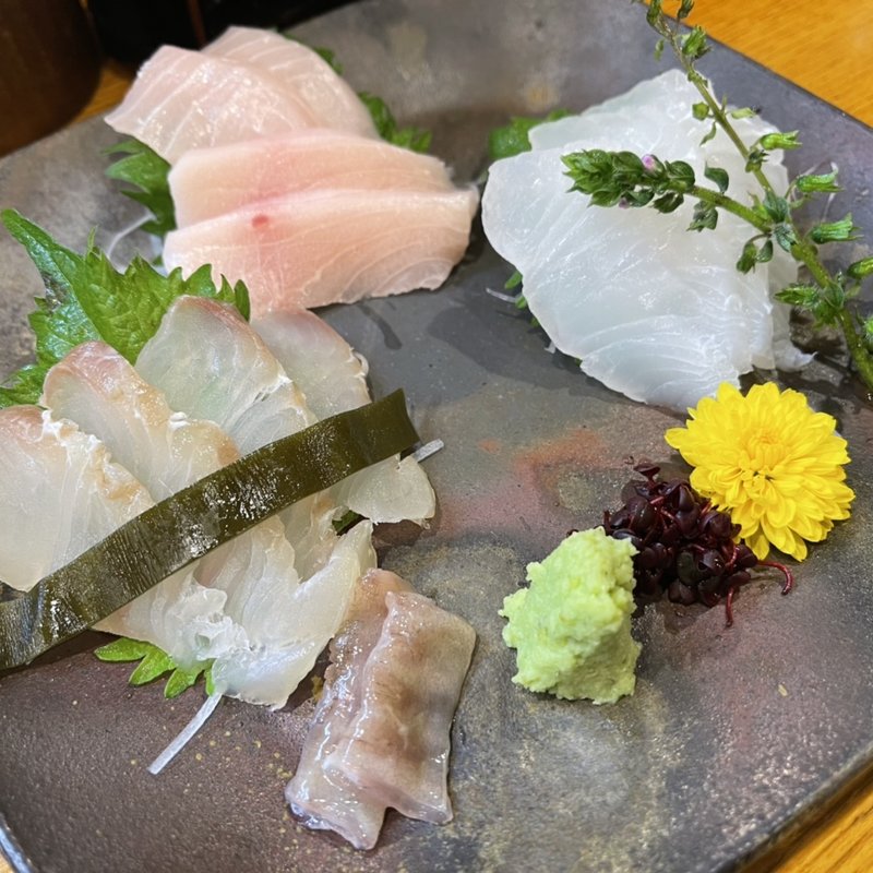 本日の刺身3点盛り合わせ(三代目　まる天　森下店)