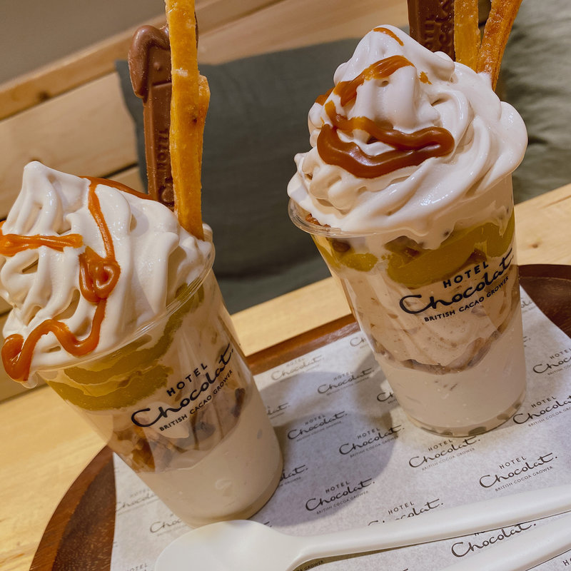 安納芋サンデー(ホテルショコラ 湘南ENOTOKI店)