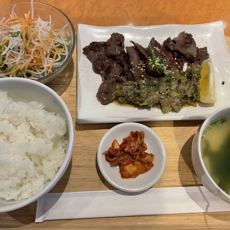 ハラミネギ塩セット(くいどん食堂 C-one店)