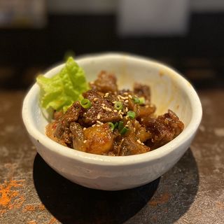 牛すじポックム(韓国家庭料理　舎廊房 （サランバン）)