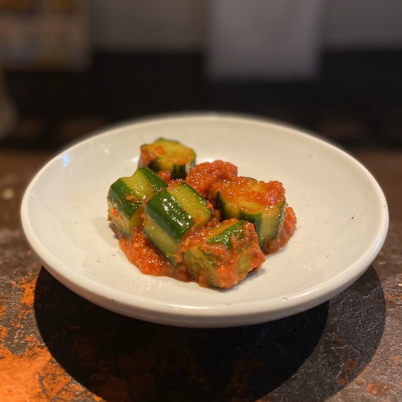 オイキムチ(韓国家庭料理　舎廊房 （サランバン）)