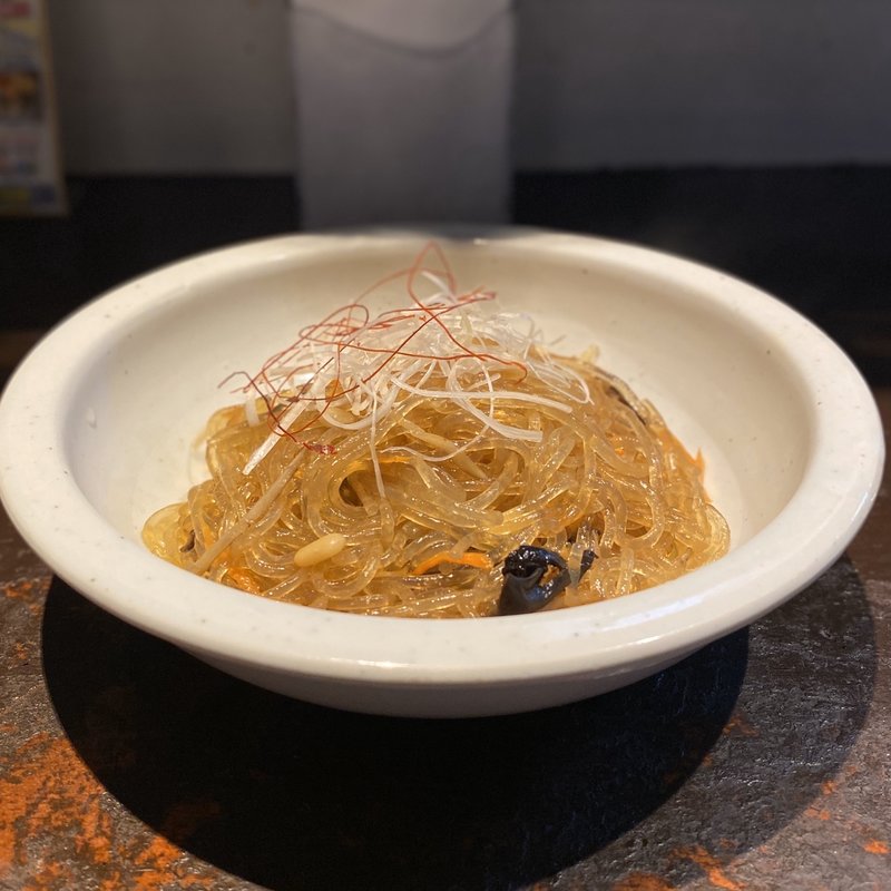 チャプチェ(韓国家庭料理　舎廊房 （サランバン）)