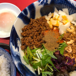 担担麺（中辛）と温玉セット(担々麺専門店 DAN DAN NOODLES.ENISHI)