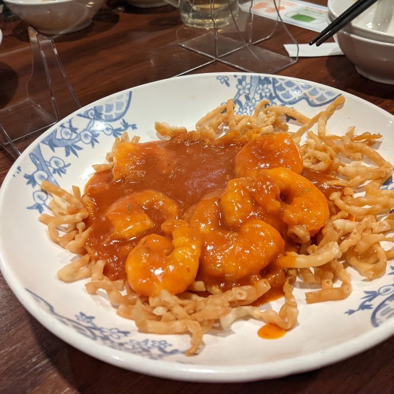 海老のチリソース(バーミヤン 水天宮前店 )