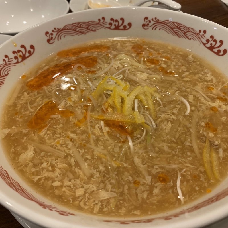 ゆず酸辣湯麺(バーミヤン 水天宮前店 )
