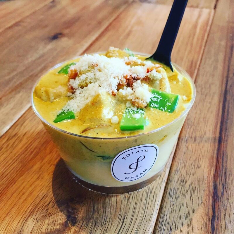 クリーミーエビカレーポテトクリーム(Potato Cream / potato cream よる)