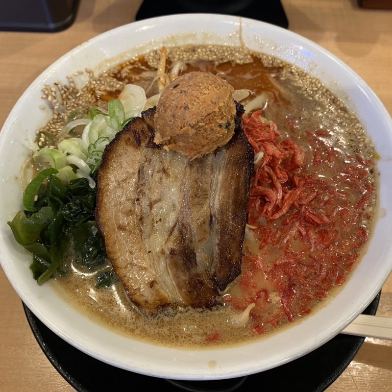 海老味噌らーめん(源之丞)