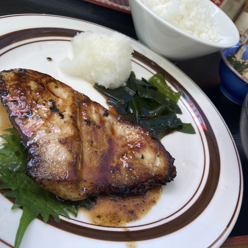 マグロの照り焼き(小池寿司食堂)