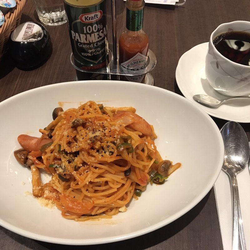 昔なつかし昭和のナポリタン(高倉町珈琲 小平店)