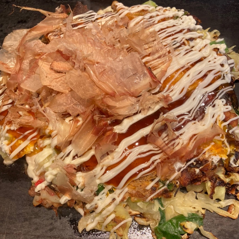 名物いもすじねぎ玉(桃太郎 新深江本店)