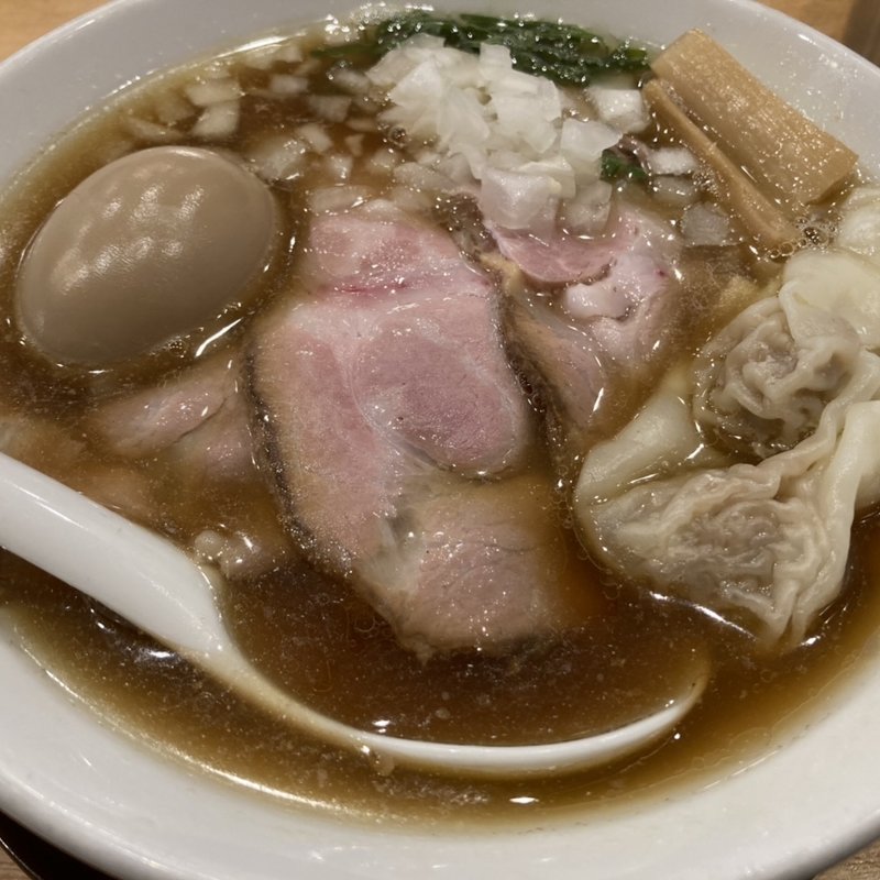 のどぐろ(醤油)特製(中華そば ココカラサキゑ)