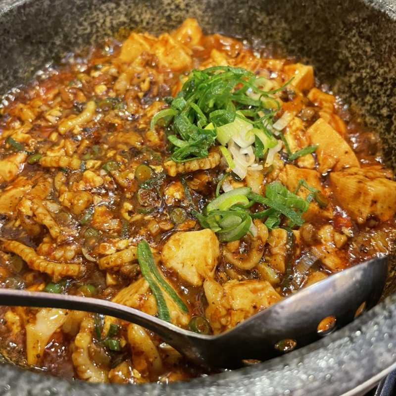 麻婆豆腐(氷花餃子 本店 （ヒョウカギョウザ）)