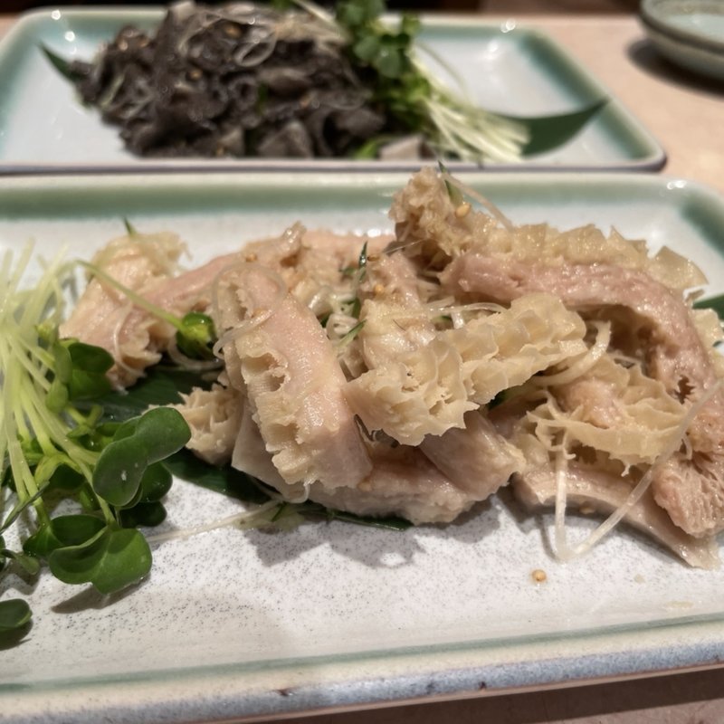 センマイ刺し(味道苑 蒲生店)