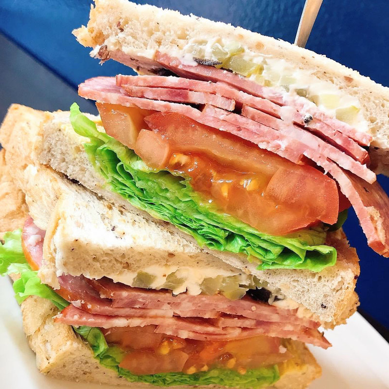 ニューヨークサラミ&クリームチーズ(キノーズマンハッタンニューヨーク)