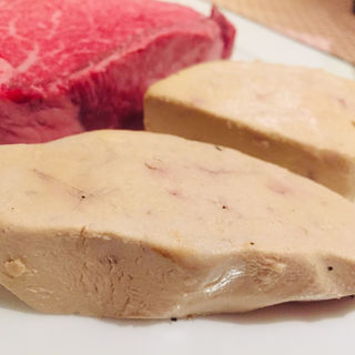 中山牛のロティとフォアグラのロッシーニ風(フランス厨房 旬彩 中央駅店 )
