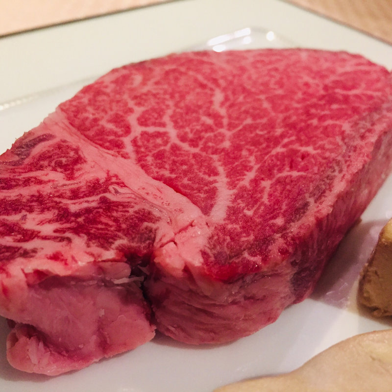 中山牛のシャトーブリアン(フランス厨房 旬彩 中央駅店 )