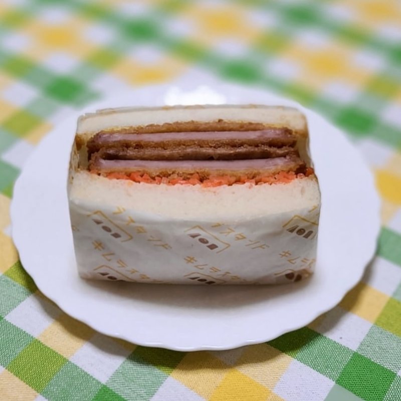 ダブルハムカツ濃厚チーズ(キムラスタンド 巣鴨駅店)