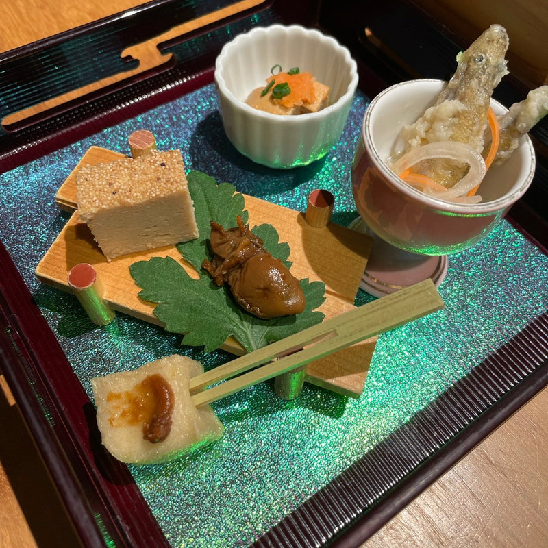 仙台牛しゃぶしゃぶコース　前菜(別邸 IRIMOYA)