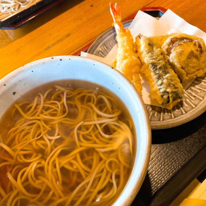 天ぷらそば(そば工房 小間子)