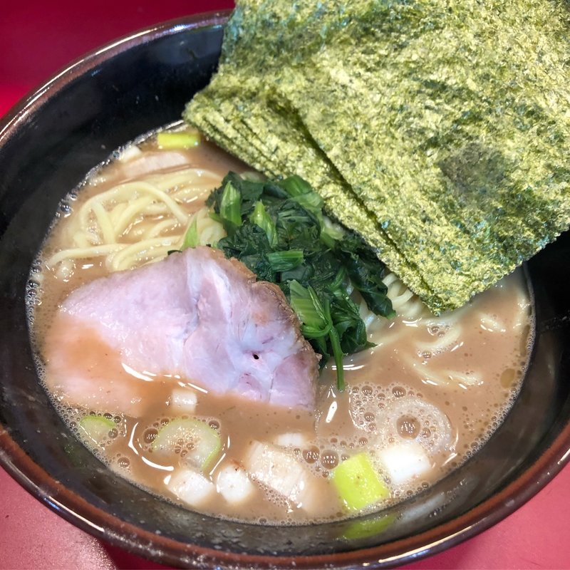 海苔増しラーメン(らーめん 谷瀬家)