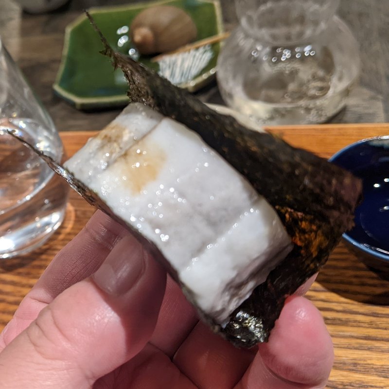 戻りイワシ寿司(松陰鶴水)