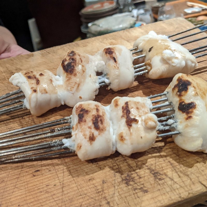 トラフグ白子焼き(松陰鶴水)