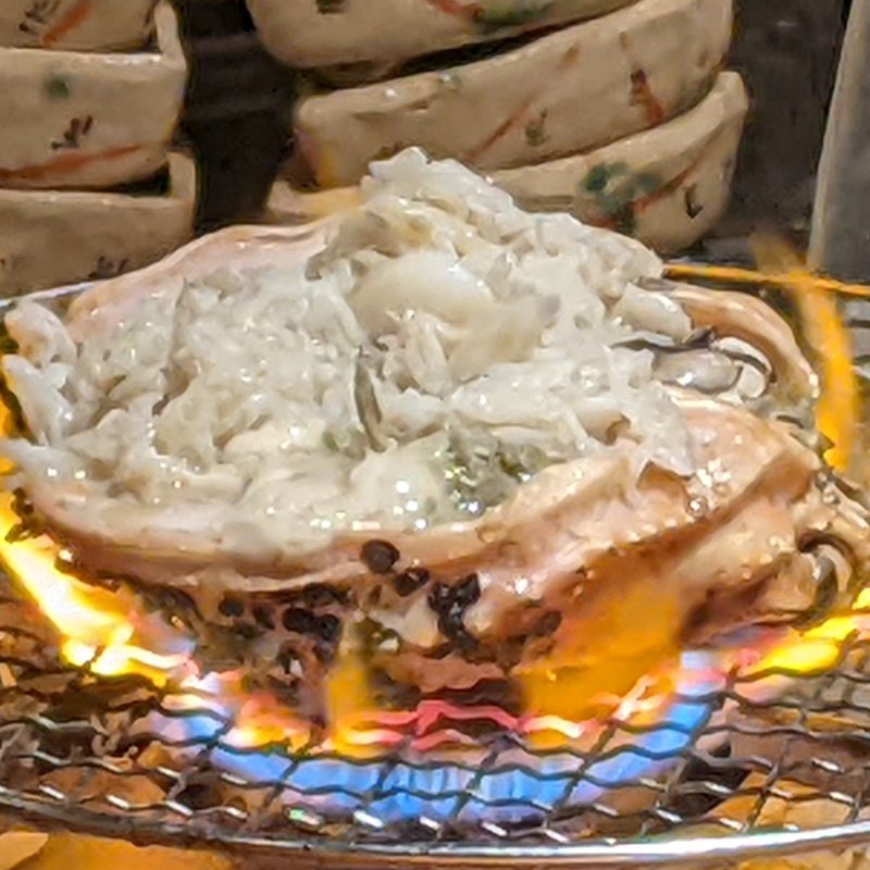 蟹ご飯(松陰鶴水)