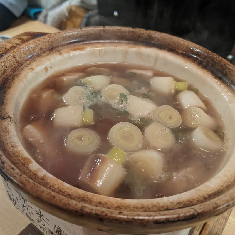 ネギマ鍋(日本酒バル 醸ス)