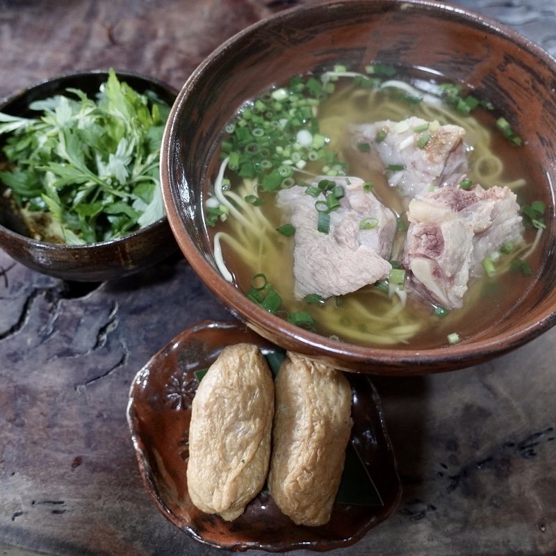 ソーキそば(大)(すーまぬめぇ)