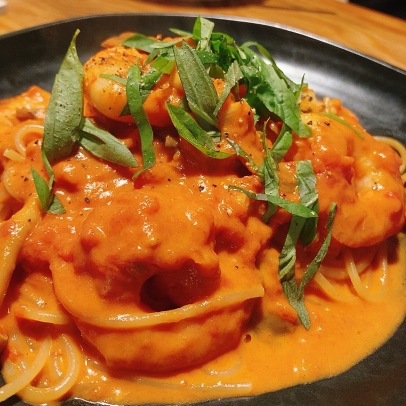 本日のパスタ（海老のトマトクリーム）(Bistro Ruelle)