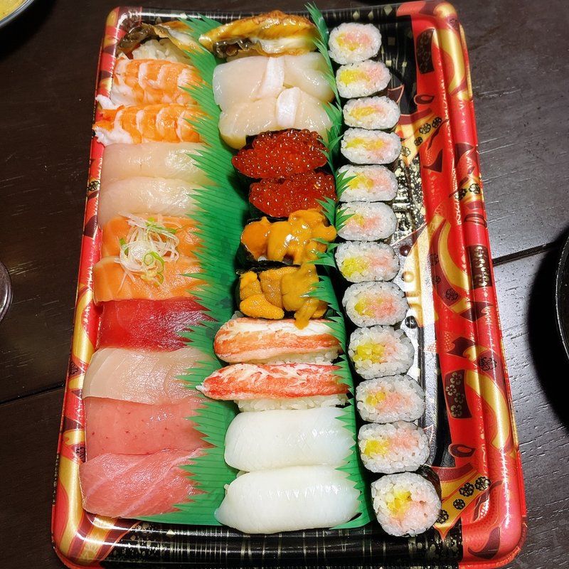 活美登利 特上2人前握り(寿司活 ＧＥＭＳ中目黒店)