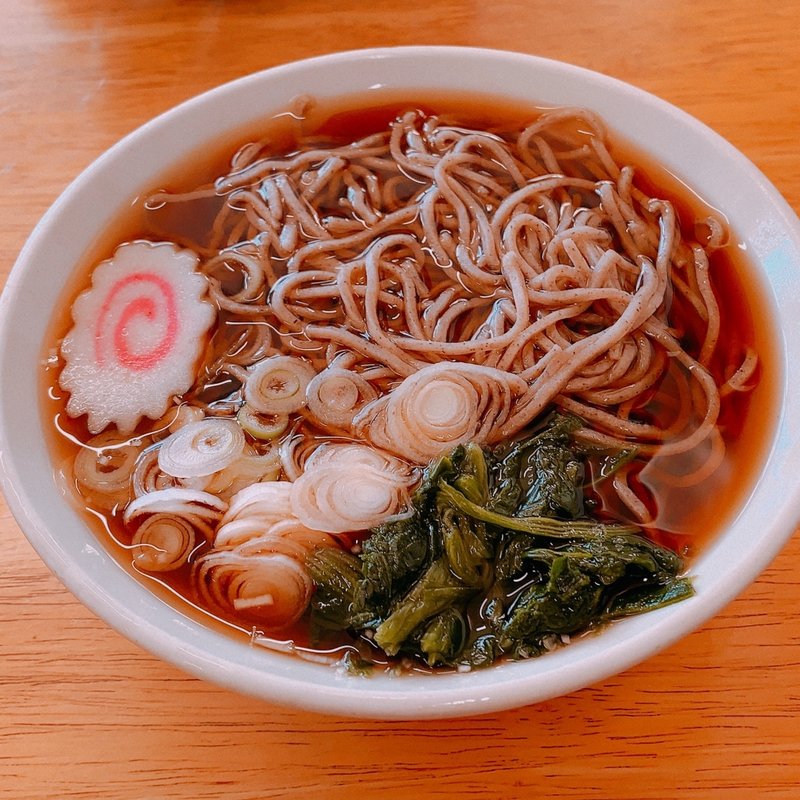 かけそば(大島屋)