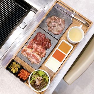贅沢セット(一人焼肉BOCCHi)