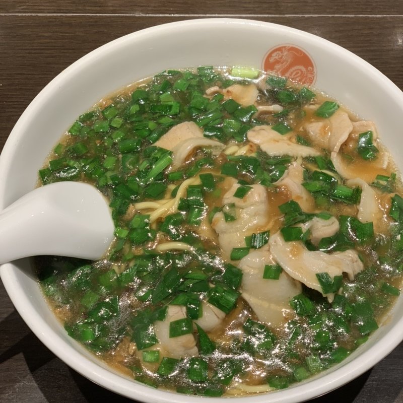 ニラそば(銀座天龍 （ギンザテンリュウ）)