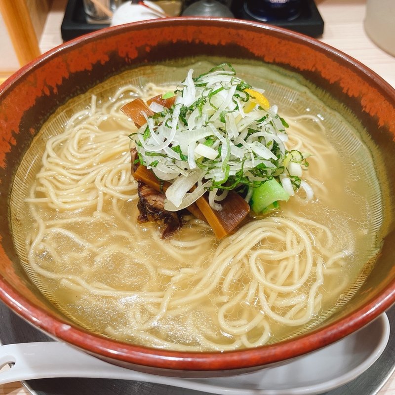 甘鯛の塩ラーメン(ラーメン専科 竹末食堂)