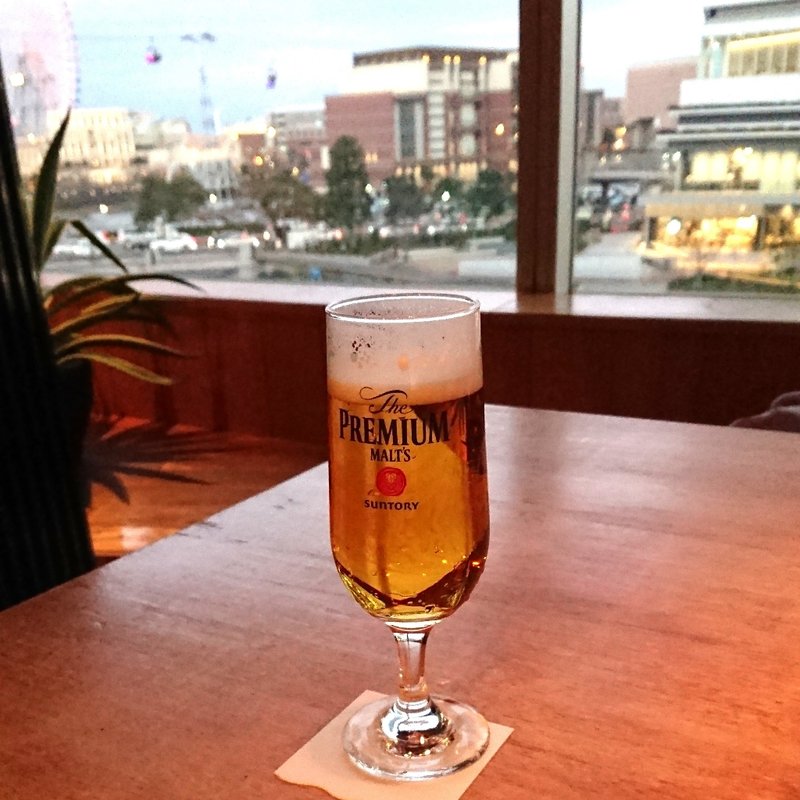 プレミアムモルツ生(鳥ぎん みなとみらい店)