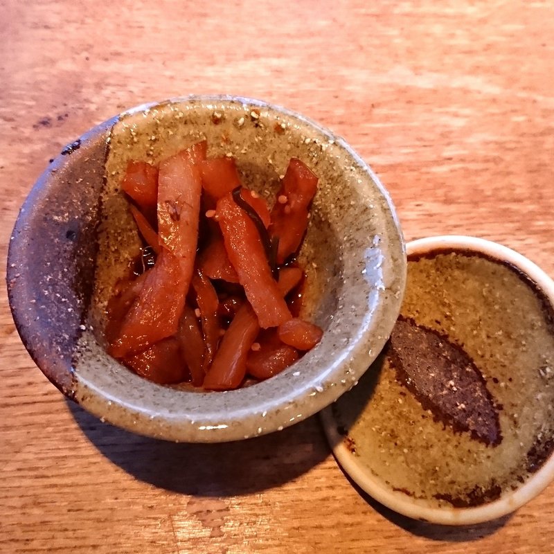 大根のスタミナ漬け(鳥ぎん みなとみらい店)