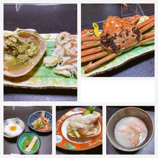 オリジナル蟹料理(ふるさとの宿 こばせ)