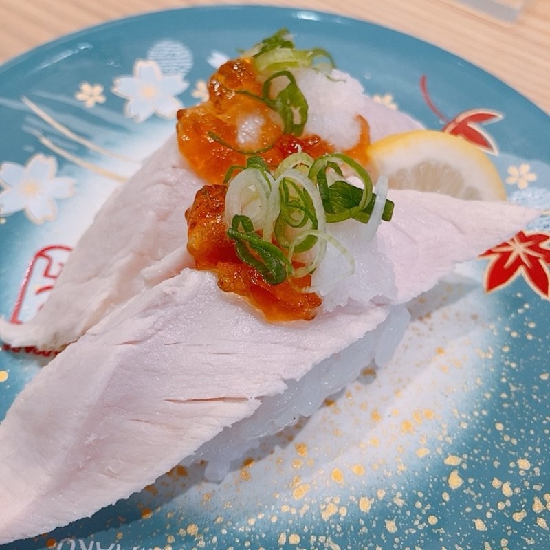 ぶりしゃぶにぎり(すし丸ゆめタウン広島店)